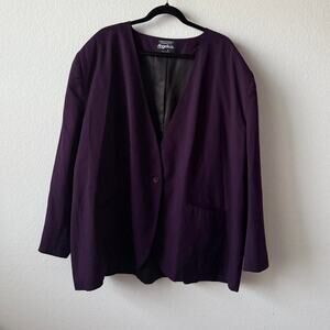 Purple vintage blazer with a